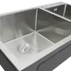 Lavello da cucina in acciaio inossidabile, da incasso, Anteprima dell’immagine prodotto 10