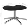 Design Möbel Relaxsessel mit Hocker Schwarz Samt - 2024 Neu Produktbild-Vorschau 11