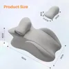 （Gris clair）Oreiller cervical en mousse à mémoire de forme Voir les images du produit 9