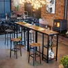 Ensemble Table et 2 Tabourets de Bar Hauts Bealife TB31 - Voir les images du produit 9