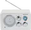 Radio analogique AM/FM Blanc Voir les images du produit 3