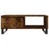The Living Store Couchtisch Räuchereiche 90x60x35 cm Produktbild-Vorschau 4