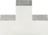 Connettori Pali a Forma di X 4 pz in Metallo Zincato Anteprima dell’immagine prodotto 8