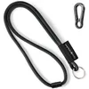 WEBBOMB® Tubular Lanyard Schwarz rund weich lang mit Produktbild-Vorschau 1