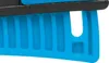 A close-up view of the blue and black plastic body of a safety knife. Produktbild-Vorschau