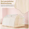 Dětský stan COSTWAY, hrací stan s osvětlenými hvězdami, Náhled obrázku produktu 6
