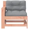 Gartensofa mit Armlehne und Kissen Massivholz Douglasie Produktbild-Vorschau 4