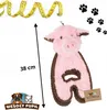 Hundespielzeug Schwein Maskottchen quietschend raschelnd Produktbild-Vorschau 4