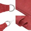 vidaXL Voile d'ombrage 160 g/m² rouge 3x4 m HDPE Voir les images du produit 5