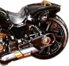 Motocyklový budík – plastové stolové hodiny s kremeňovým Náhľad obrázku produktu 8
