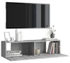 vidaXL TV nástěnná skříňka Grey Sonoma 120x30x30 cm Dřevěný Náhled obrázku produktu 3
