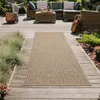 Tapis d'extérieur chic en aspect sisal pour balcon, Voir les images du produit 1