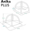 Lionelo Anika Plus 2in1 Spielmatte, Laufstallfunktion Produktbild-Vorschau 7