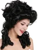 WIG ME UP Perücke Barock Spirallocken Toupiert Schwarz Produktbild-Vorschau 2