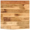 vidaXL Plateau de table 40x40x3,8 cm bord d'arbre bois Voir les images du produit 3