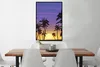 MuchoWow® MuchoWow® Gerahmtes Poster Sonne - Palme - Meer Produktbild-Vorschau 2