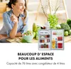 Klarstein Mini Frigo de Chambre de 75L pour Snacks et Voir les images du produit 4