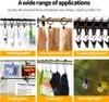 20 kovových kroužků na záclony, robustní a nerezové spony Náhled obrázku produktu 5