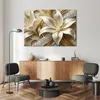 Leinwandbild Glamourlilien in Gold 60x40 Feeby Gold bild Produktbild-Vorschau 2