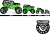 Monster Jam MNJ VHC 1t64 2Pk Batman Mgldn OC GML, Monster Náhled obrázku produktu 7