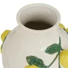 Atmosphera Blumenvase Zitronen - gelb - Keramik - D20 x H33 Produktbild-Vorschau 3