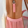 Close-up of a backpack side pocket and zipper. Anteprima dell’immagine prodotto