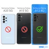 Comparison of Samsung Galaxy phone models with compatibility indicators for phone cases. Produktbild-Vorschau