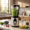 Edelstahl Power Standmixer mit 1,5 l Glasbehälter, Produktbild-Vorschau 1