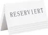 Securit Tischaufsteller RESERVIERT 5er Set Produktbild-Vorschau 2