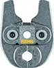 A close-up, top-down view of a metal crimping tool. Podgląd zdjęcia produktu