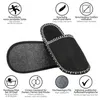 ONVAYA® ABS Gästepantoffel | Feder grau | 6er Set | Produktbild-Vorschau 3