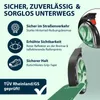 Hudora Roller Big Wheel 215 Advanced - Groene kinderstep Productafbeelding-voorbeeld 5