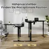 AIORBER Eckschreibtisch höhenverstellbar L-Form elektrisch Produktbild-Vorschau 2