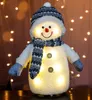 Dekorativer LED Schneemann mit Mütze Produktbild-Vorschau 1