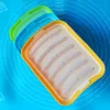 6 Hohlraum DIY -Wurst machen Schimmel Silikon Burger Hot Produktbild-Vorschau 9