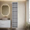 Badplaats Mobile Sottolavabo Rimini 80 cm - Bianco Opaco - Anteprima dell’immagine prodotto 5