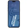2x Glas + Kameraobjektiv Bizon Edge 2 Pack für iPhone 16 Produktbild-Vorschau 3