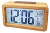 Digitaler  aus Massivholz mit Thermometer, Kalender, Produktbild-Vorschau 1