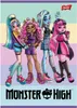 Cahier A5 16k grille Monster High Unipap Voir les images du produit 6