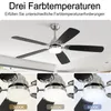 Sofucor Deckenventilator mit Licht und Fernbedienung, DC, Produktbild-Vorschau 4