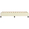 Design Möbel Bettgestell Creme 90x200 cm Kunstleder - 2024 Produktbild-Vorschau 5