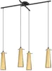 EGLO Pendellampe Pinto Gold, 4-flammige Pendelleuchte, Produktbild-Vorschau 1