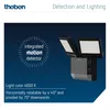Theben LED-Strahler m theLeda S17-100 BK Bewegungsmelder Produktbild-Vorschau 3