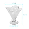 Intirilife set di 4 coppe per gelato in vetro - 12,2 x 11,2 Anteprima dell’immagine prodotto 2