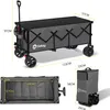 Sekey XXXL Bollerwagen Faltbar 300L 200KG Transportwagen Produktbild-Vorschau 7