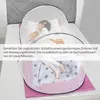 Moskitonetz Pop Up 200x80x56cm Faltbares Moskitonetz Reise Produktbild-Vorschau 3