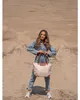 Peterson Sac à main pour femmes Striould Brown-Beige Taille Voir les images du produit 29