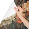 Muralo Vlies Fototapete BLUMEN Blätter Pflanzen Retro Stil Produktbild-Vorschau 3