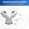 Abfluss Adapter für  Geschirrspüler und Waschmaschine 1 Produktbild-Vorschau 6