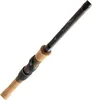 A close-up shot of a fishing rod handle and part of the rod. Náhled obrázku produktu